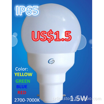 Waterproof 1.5W LED Globe